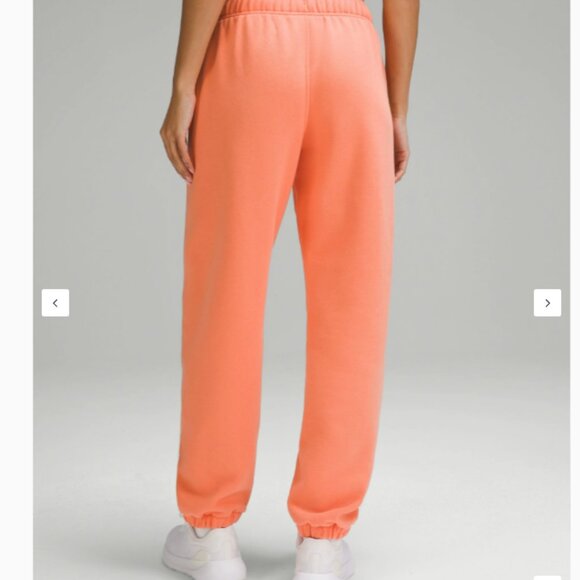 Lululemon Scuba Mid-Rise Oversized Jogger - Coral Kiss - Picture 2 of 5